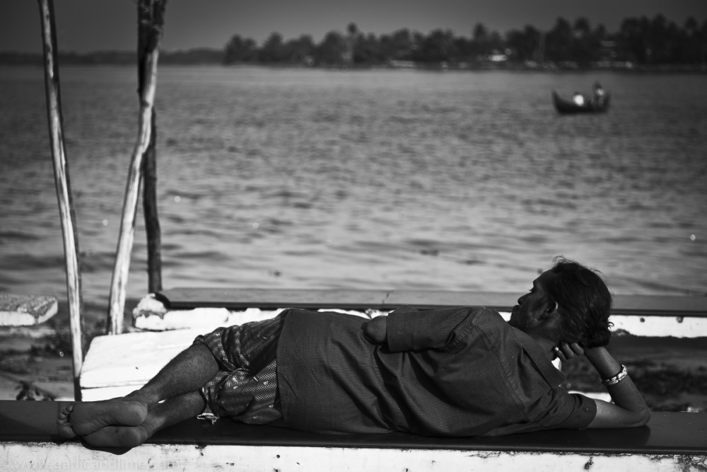 Watching the world go by, Fort Cochin, Kerala, India (December 2
