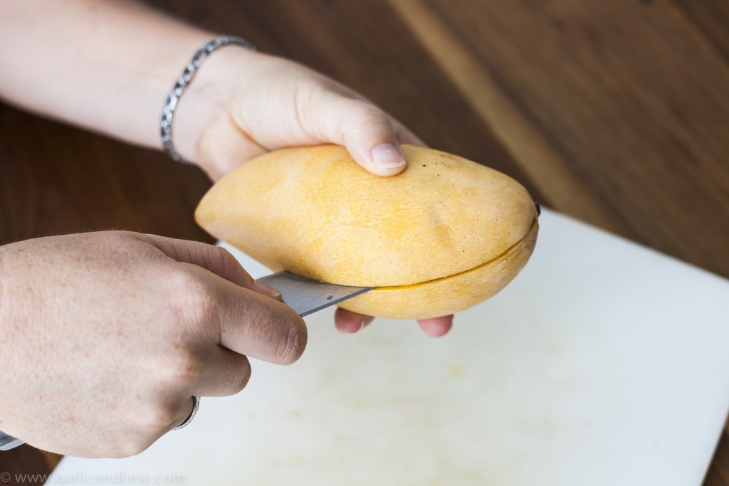 How to cut up a Mango