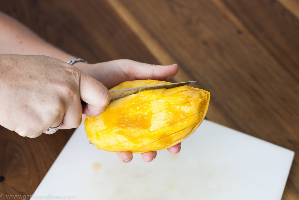 How to cut up a Mango