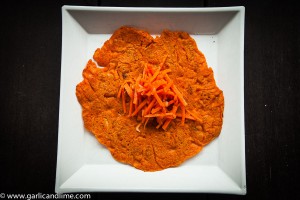 Kimchi pancakes